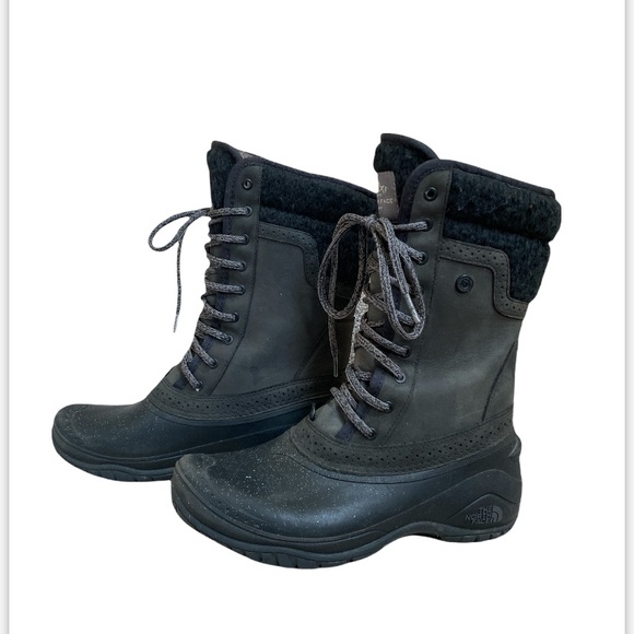 The North Face Women's Shellista II Mid Cold-Weather Boots, Black size 7 - Picture 3 of 11